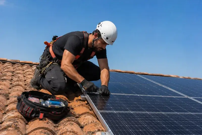 Maintenance et monitoring de panneaux solaires à Ferney-Voltaire